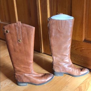 Sam Edelman tall brown riding boots